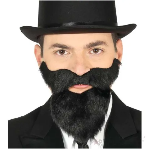 broda party wasy i broda czarny guirca