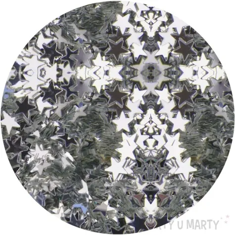 brokat gwiazdki classic srebrny 5g tuban