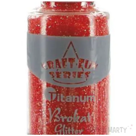 brokat sypki classic w butelce czerwony 20 ml titanum