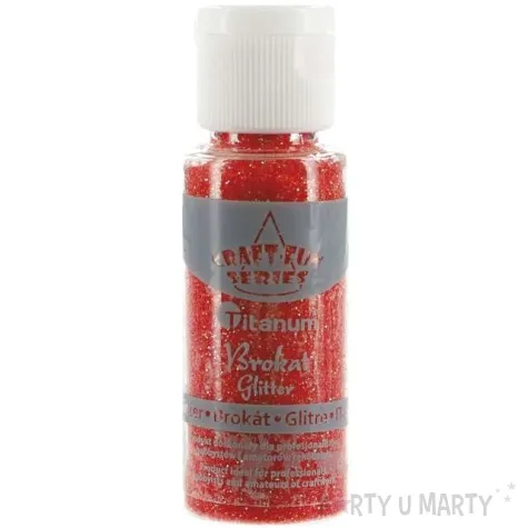 brokat sypki classic w butelce czerwony 20 ml titanum