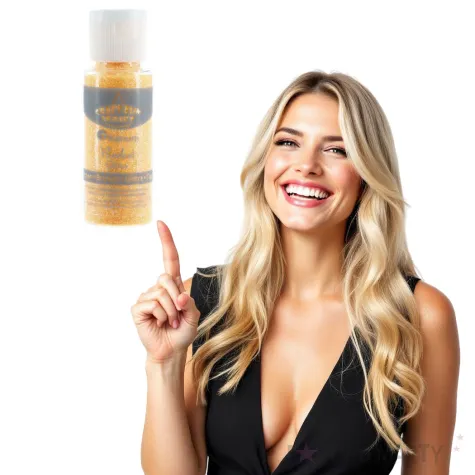 brokat sypki classic w butelce pomaranczowy 20 ml titanum