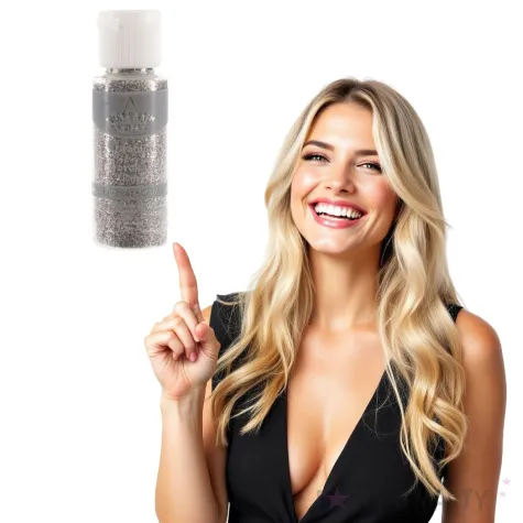 brokat sypki classic w butelce srebrny 20 ml titanum