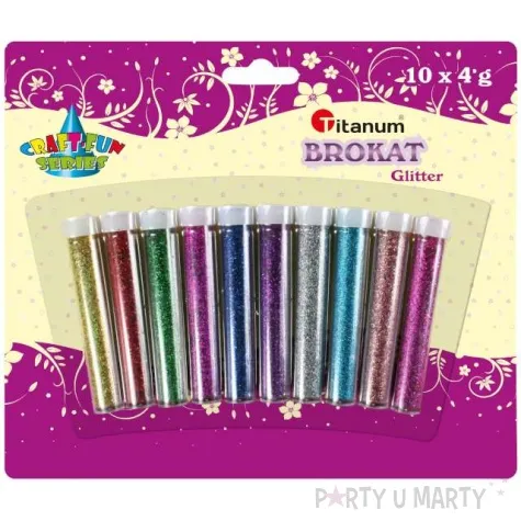 brokat sypki classic zestaw laserowy mix titanum 4 g 10 szt