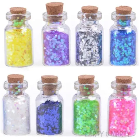 brokat sypki flakonik kolor mix arpex 8 szt