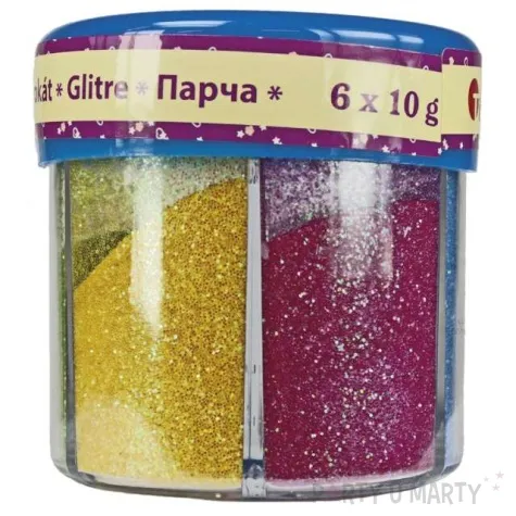 brokat sypki zestaw 2 6 w 1 mix titanum
