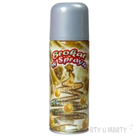 brokat w sprayu classic aliga srebrny 250 ml