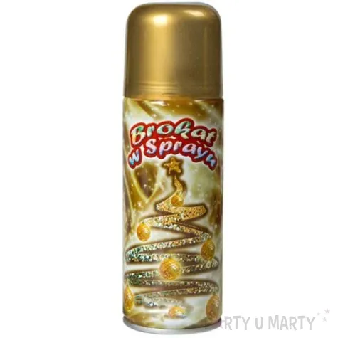 brokat w sprayu classic aliga zloty 250 ml