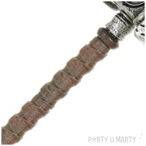 bron biala mlot thora srebrny smiffys 52 cm