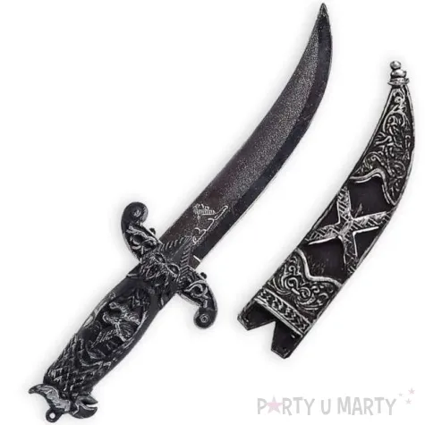 bron historyczny sztylet czarny carnival toys 22 cm