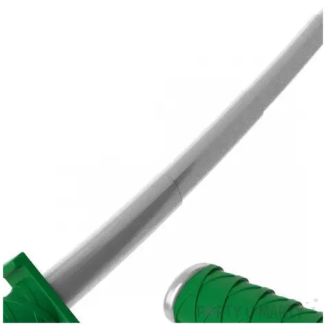 bron miecz skladany katana samuraja zielony 75 cm