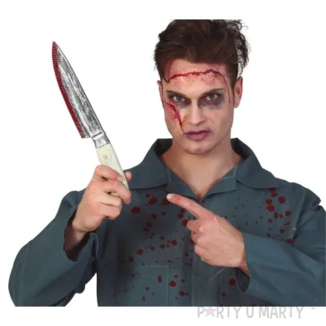 bron noz zakrwawiony guirca 33 cm