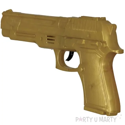 bron pistolet szalenca zloty guirca 22 cm