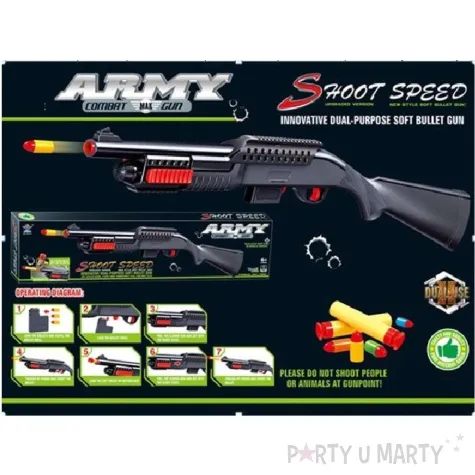 bron strzelba strzelajaca shotgun policjanta zolnierza lg imports 83 5 cm