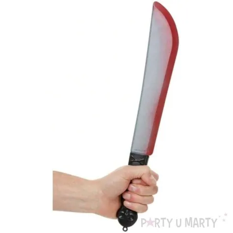 bron zakrwawiona maczeta srebrna smiffys