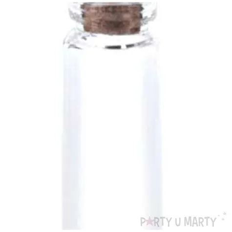 buteleczka classic korek z oczkiem szklana 12x52 mm 5 szt