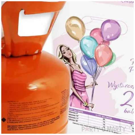 butla jednorazowa z helem classic 20 godan