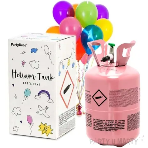butla jednorazowa z helem classic 30 partydeco