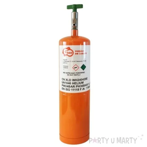 butla jednorazowa z helem classic 5 godan