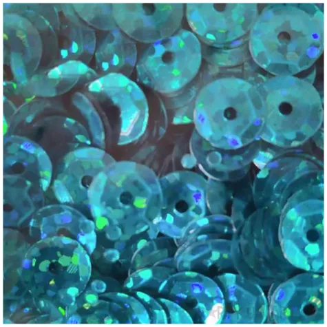 cekiny classic holo blekitny 6 mm 10 g brewis