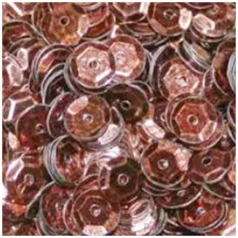 cekiny classic holo brazowe 8 mm 10 g aliga