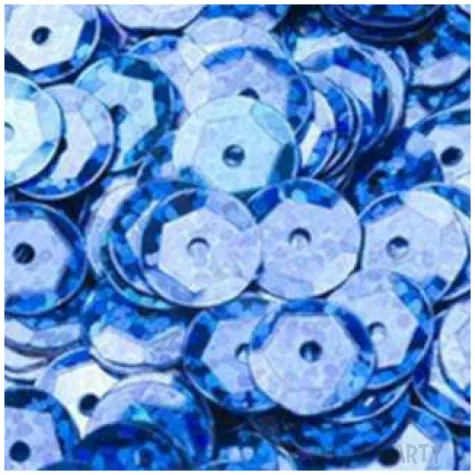 cekiny classic holo niebieskie 8 mm 10 g brewis