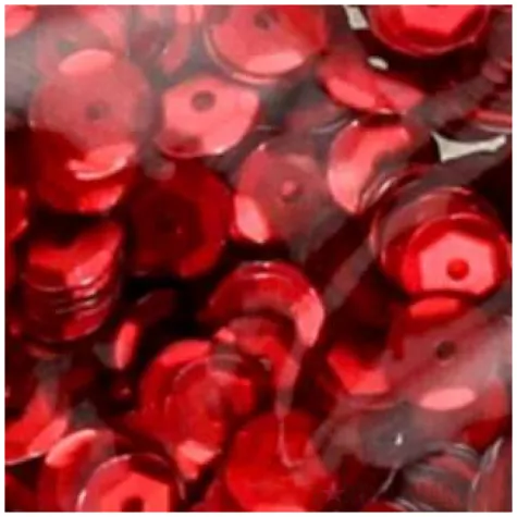 cekiny classic matowe czerwone 8 mm brewis 10 g