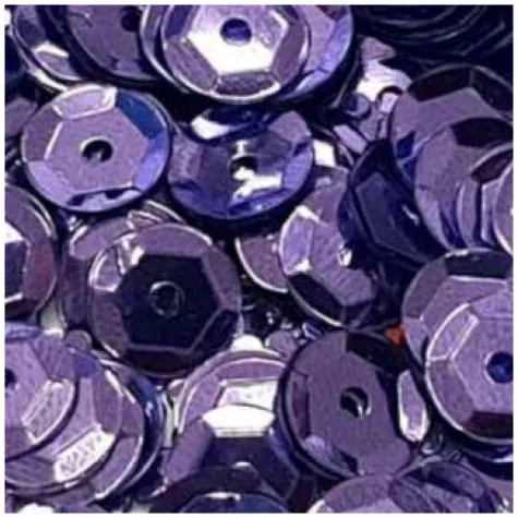 cekiny classic matowe fioletowe 6 mm brewis 10 g