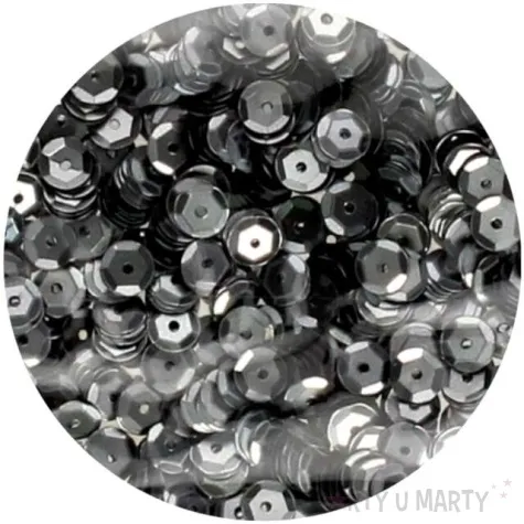 cekiny classic matowe szare 6 mm brewis 10 g