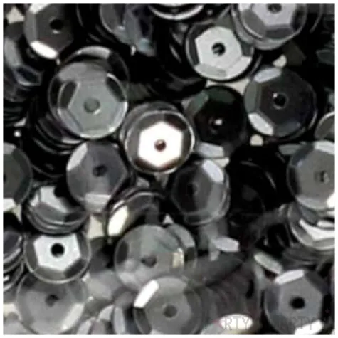 cekiny classic matowe szare 6 mm brewis 10 g