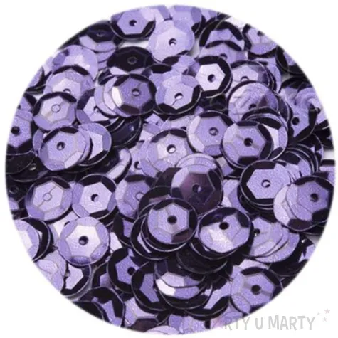 cekiny classic metalic fioletowe jasne 6 mm 12 g czakos