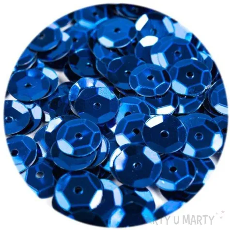 cekiny classic metalic granatowe 6 mm 12 g czakos