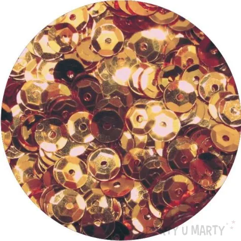 cekiny classic metalic miedziany 8 mm 10 g aliga