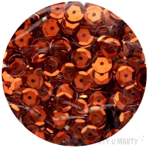 cekiny classic metalic miedziany 8 mm 10 g brewis