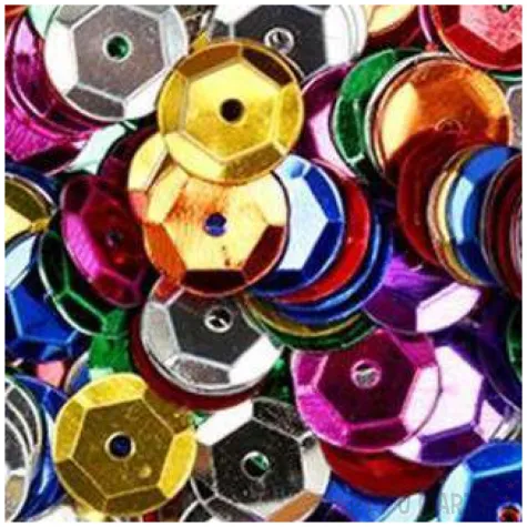 cekiny classic metalic mix 8 mm 10 g aliga