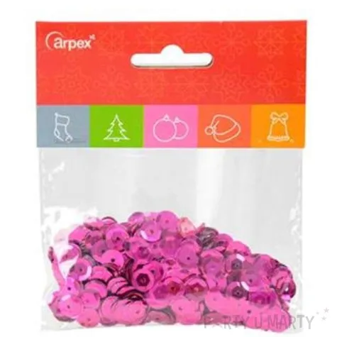 cekiny classic metalic rozowe 9 mm 15 g arpex