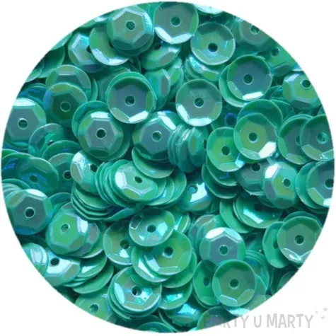 cekiny classic metalic turkusowe 6 mm 12 g czakos