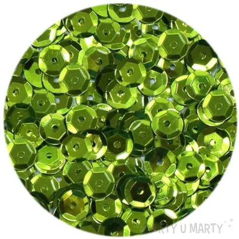 cekiny classic metalic zielone oliwkowe 6 mm 15 g dekoracjepolska