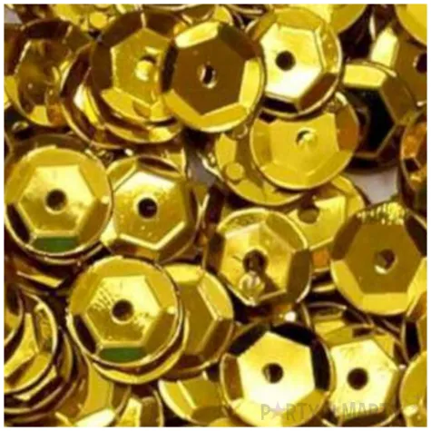 cekiny classic metalic zloty 8 mm 10 g brewis