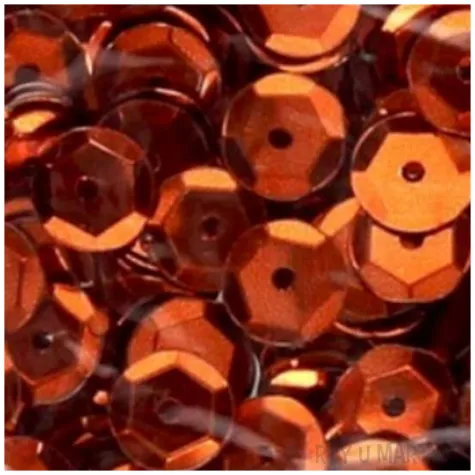 cekiny classic metalik miedziany 6mm brewis 10g