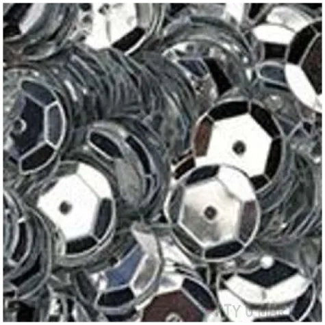 cekiny classic metallic srebrne 9 mm 14 g titanum