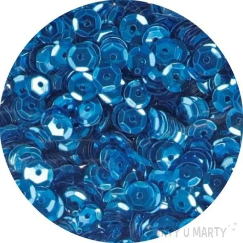 cekiny classic metallic turkusowe 7 mm 14 g titanum