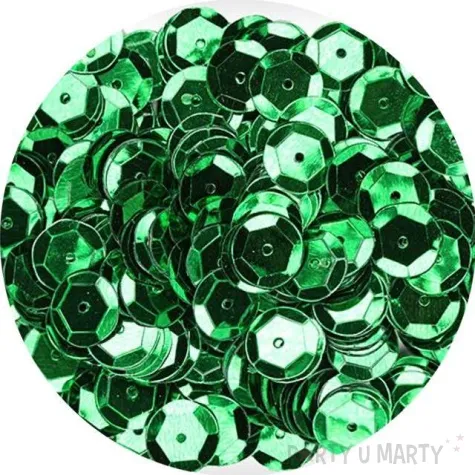 cekiny classic metallic zielone 9 mm 14 g titanum