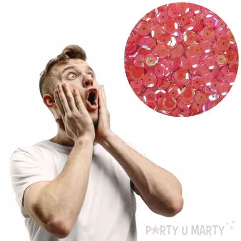 cekiny classic opalizujace malinowy 8 mm 10 g brewis