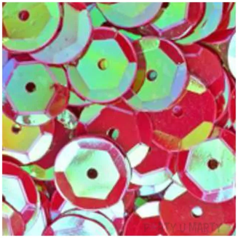 cekiny classic opalizujacy czerwone 9 mm 14 g titanum