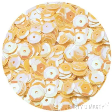 cekiny classic pastel brzoskwiniowe 6 mm 12 g czakos