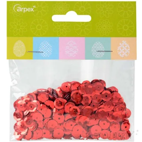 cekiny classic pastel czerwony 8 mm 15 g arpex