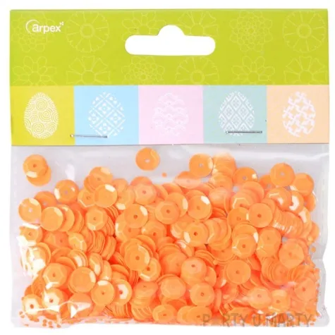 cekiny classic pastel pomaranczowy 8 mm 15 g arpex