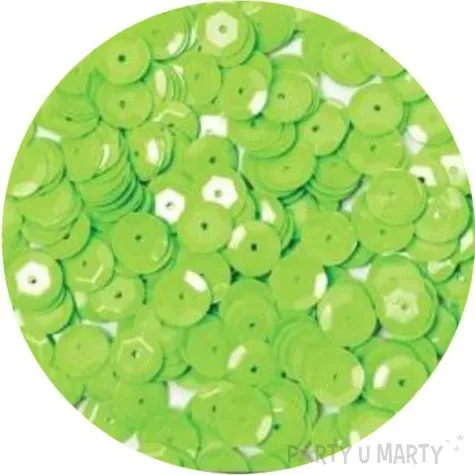 cekiny classic pastel zielone jasne 8 mm 10 g aliga