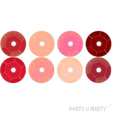 cekiny classic zestaw rozowo czerwony mix titanum 20g 7 mm