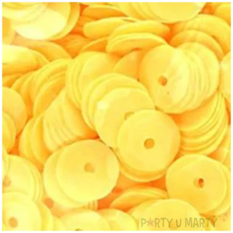 cekiny classic zolte 9 mm 14 g titanum